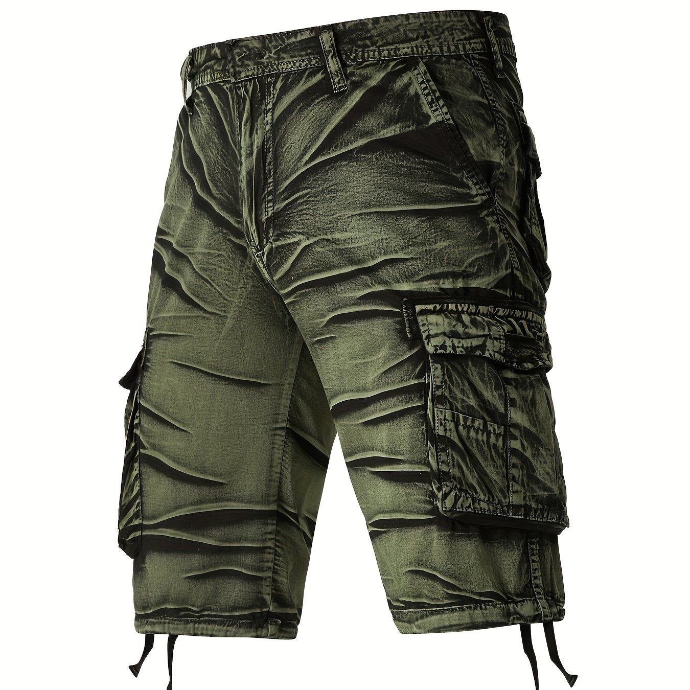 KangooSport Camo Pattern Cotton Cargo Shorts