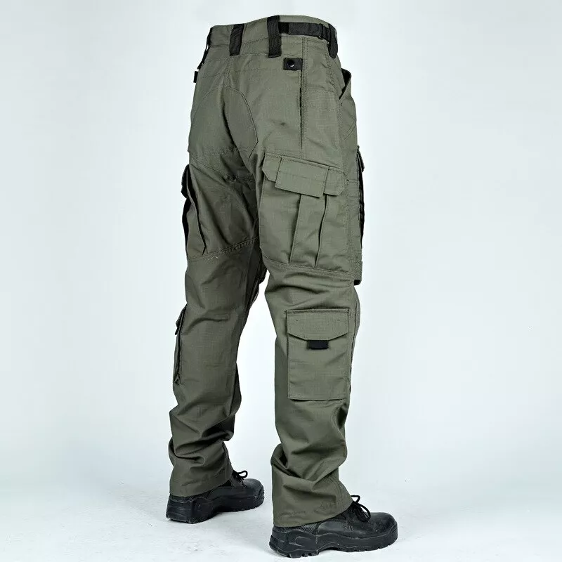 Men's Military Combat Multi-Pocket Cargo Pants