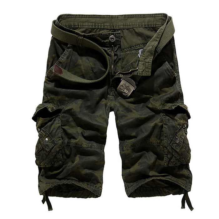 Men's Camo Multi-Pocket Men's Shorts
