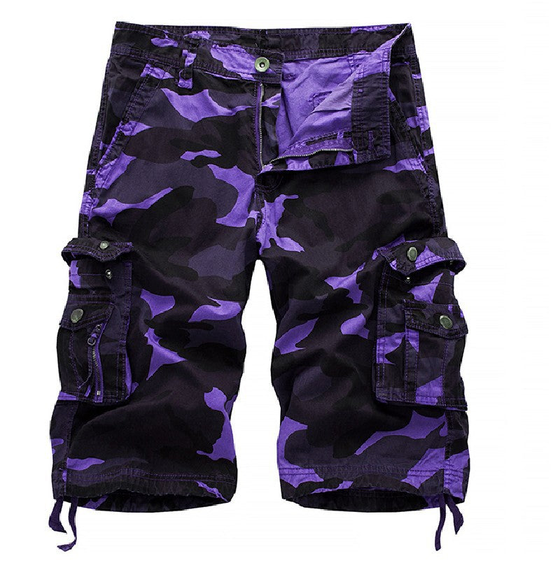 KangooSport Men's outdoor camouflage cargo shorts