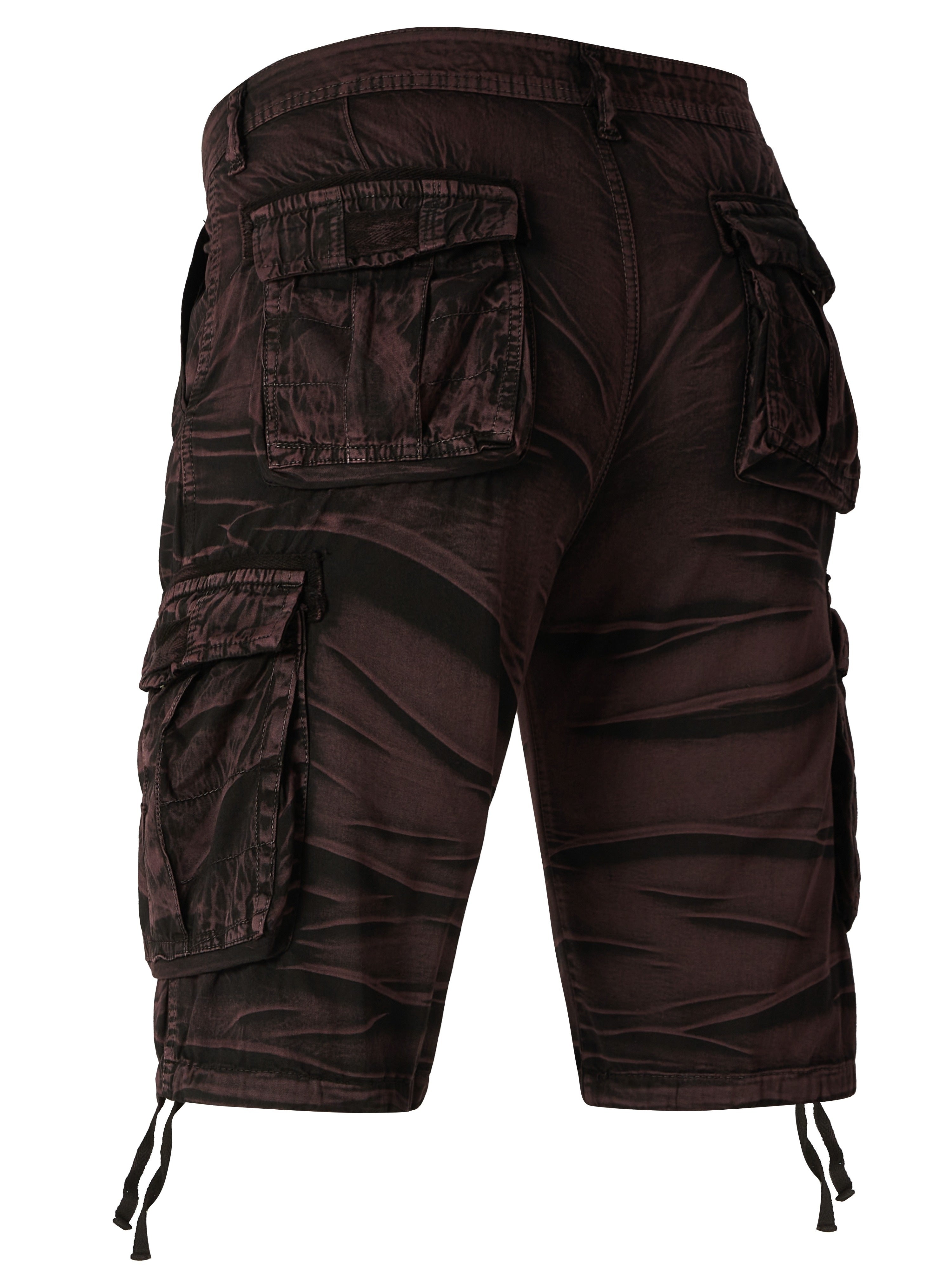 KangooSport Camo Pattern Cotton Cargo Shorts