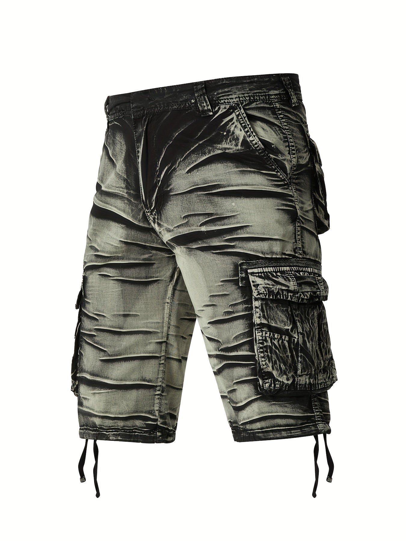 KangooSport Camo Pattern Cotton Cargo Shorts