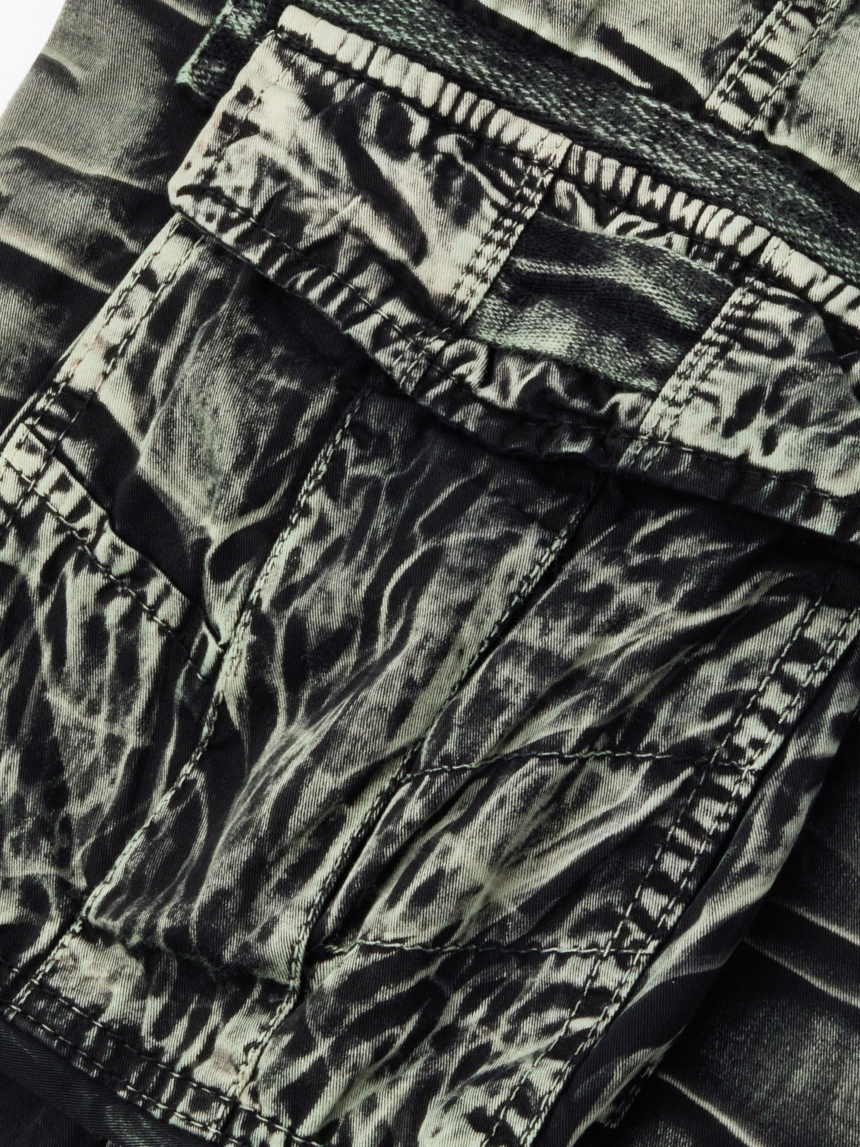 KangooSport Camo Pattern Cotton Cargo Shorts