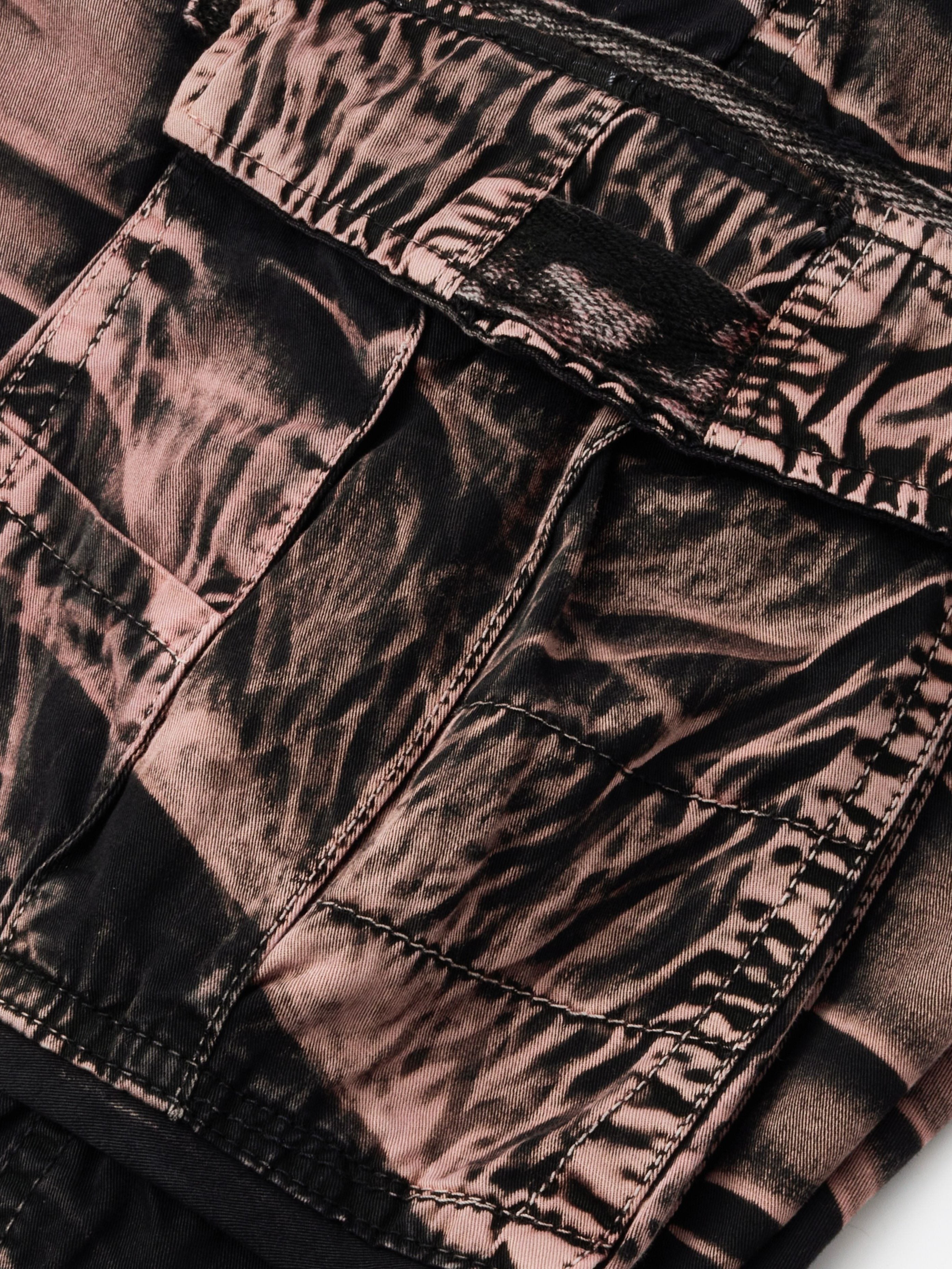 KangooSport Camo Pattern Cotton Cargo Shorts