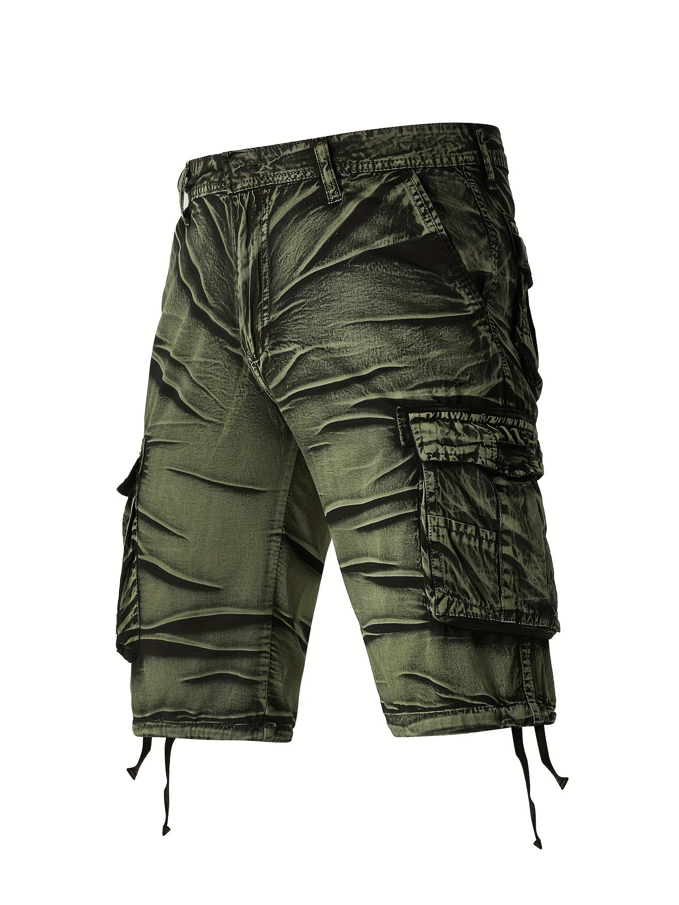 KangooSport Camo Pattern Cotton Cargo Shorts