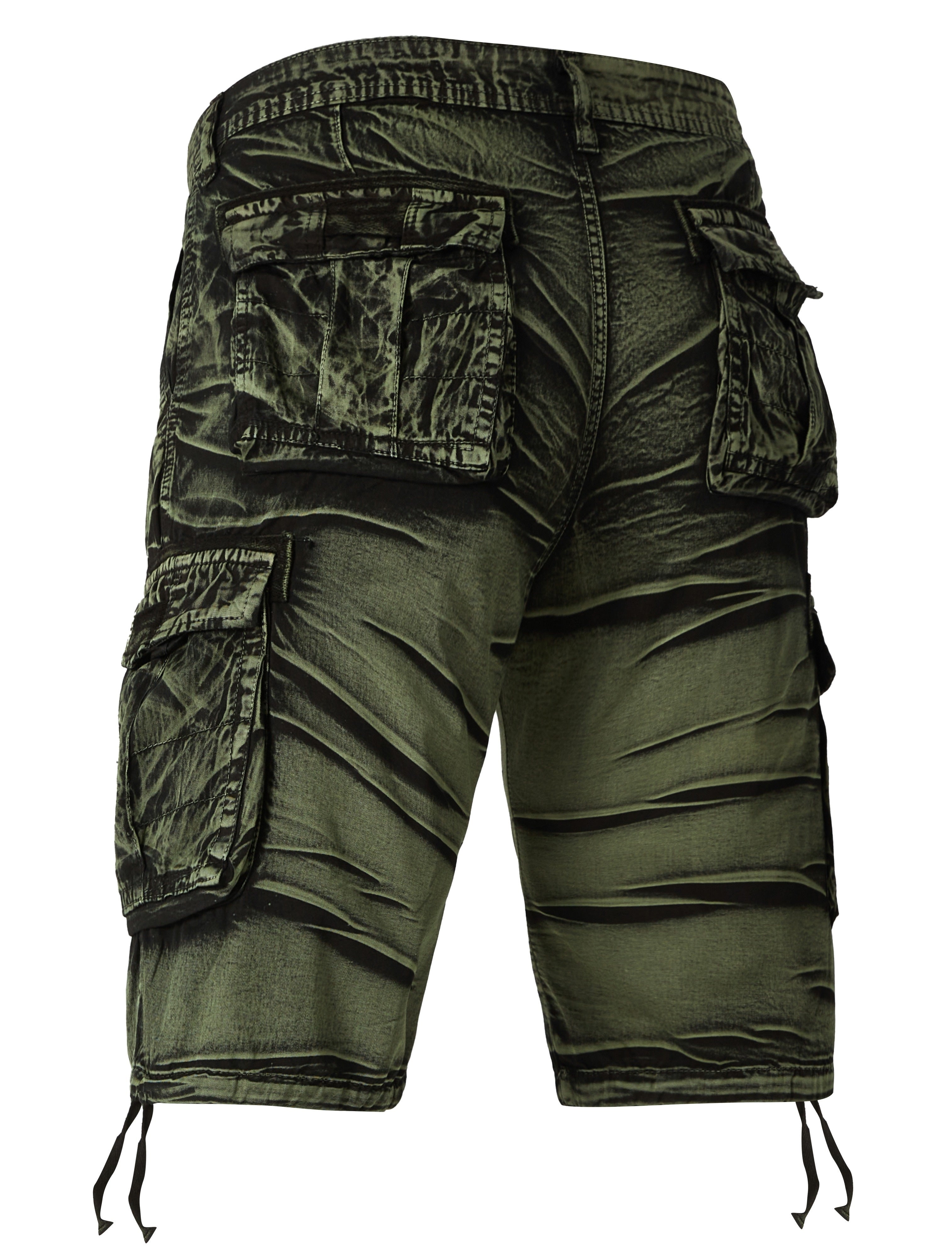 KangooSport Camo Pattern Cotton Cargo Shorts