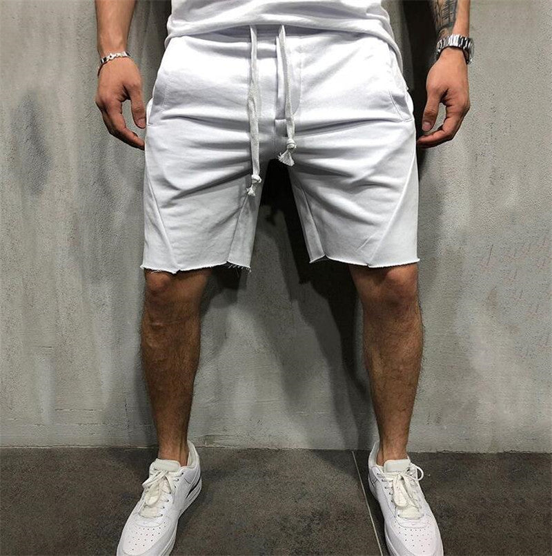 KangooSport™ Loose Plain Elastic Waist Shorts