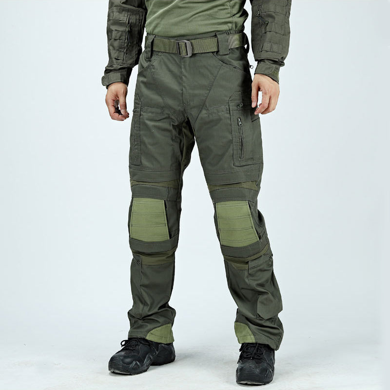 Men's Military Combat Wear-Resistant Pants, fit view