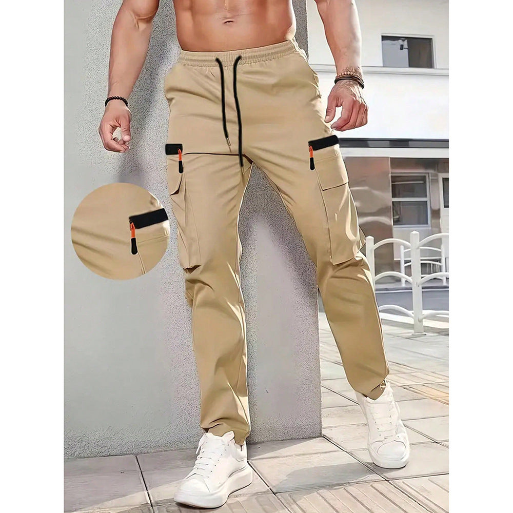 Men's Stretch Terry Work Pants Casual Retro Fit | All-S, color options