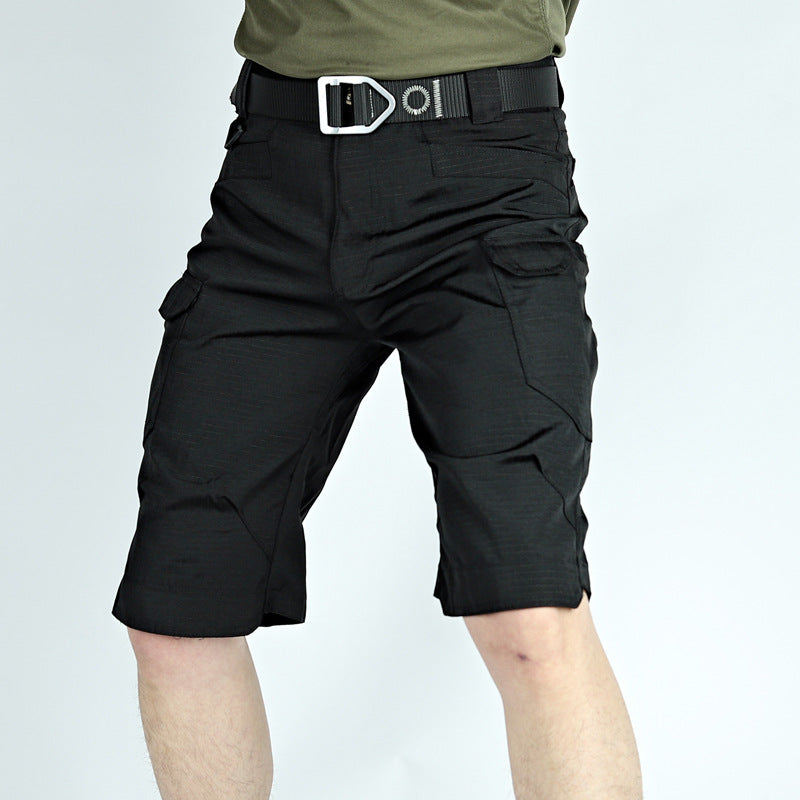 Outdoor Multi-pocket IX7 Waterproof Men's Cargo Pants, front view