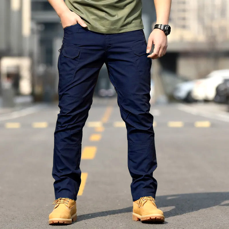 Men's Tactical Waterproof Cargo Pants, detail view