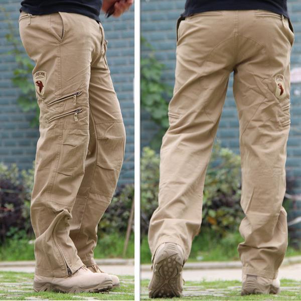 Men's Outdoor Cargo Pants, fit view