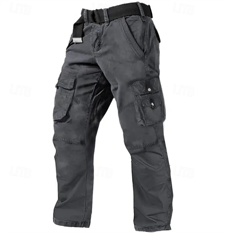 Men's Multi-Pocket Outdoor Hiking Pants, color options
