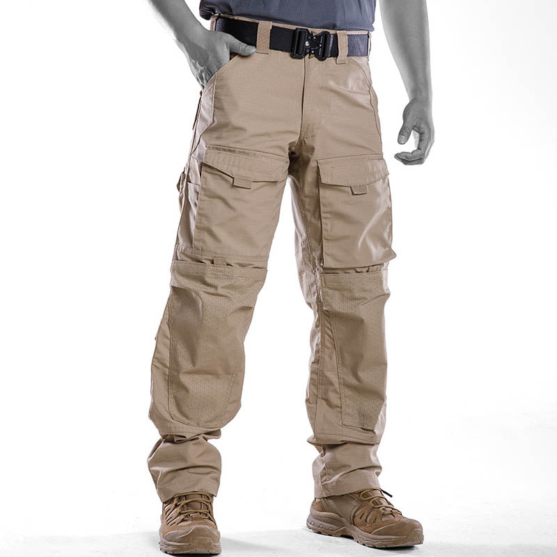 Men's Tactical Multi-Pocket Outdoor Training Pants, front view