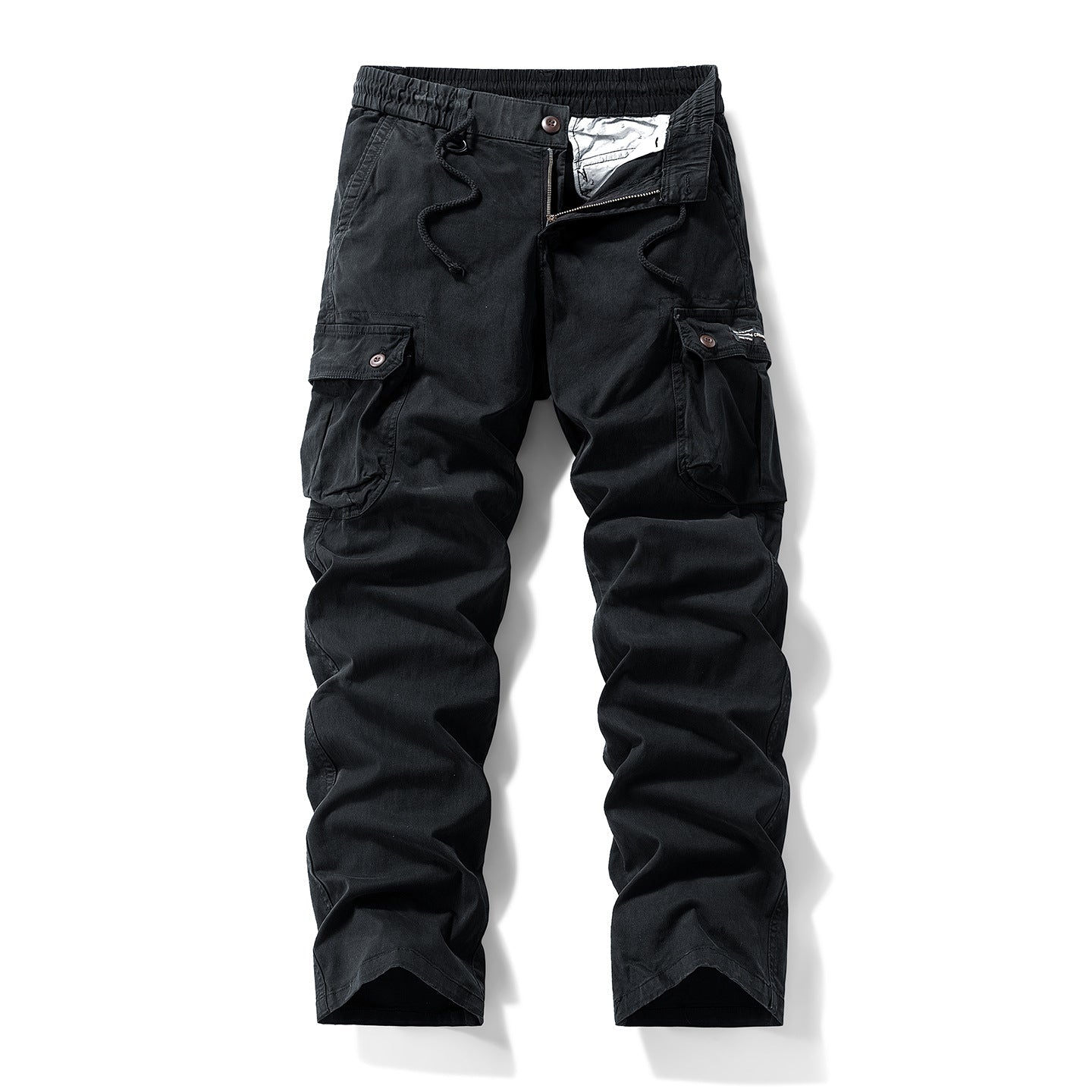 American Vintage Men's Work Pants | Straight Leg, Mid-Rise, Multi-Pocket Cotton Blend