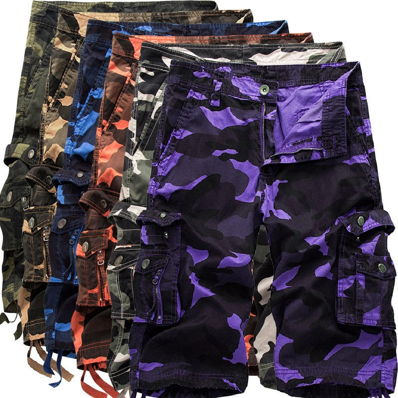 Vortrail Outdoor Camo Cargo Shorts