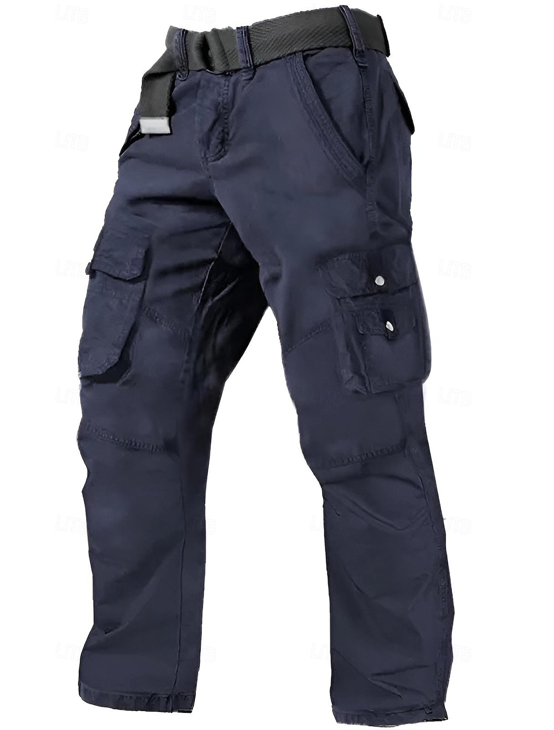 Men's Multi-Pocket Outdoor Hiking Pants, worn lifestyle shot
