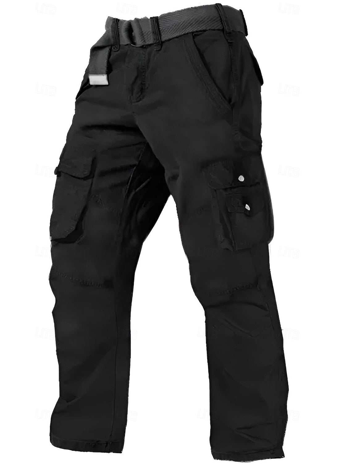 Men's Multi-Pocket Outdoor Hiking Pants, close-up detail