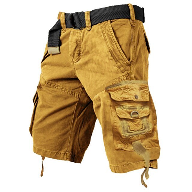 Men's Multi-Pocket Cargo Shorts, side view