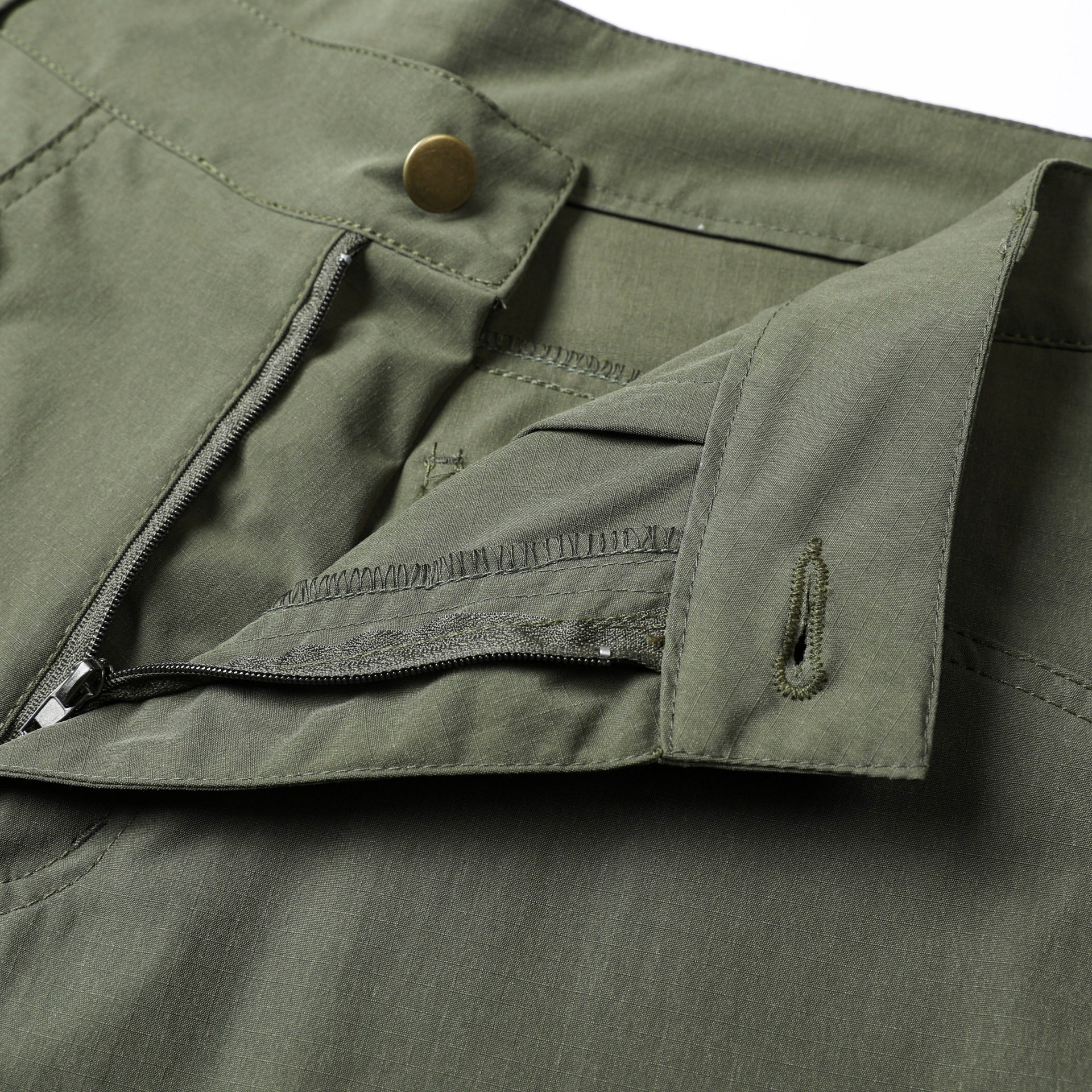 Men's Multi-Pocket Cargo Shorts Built Durable, Designed, side view