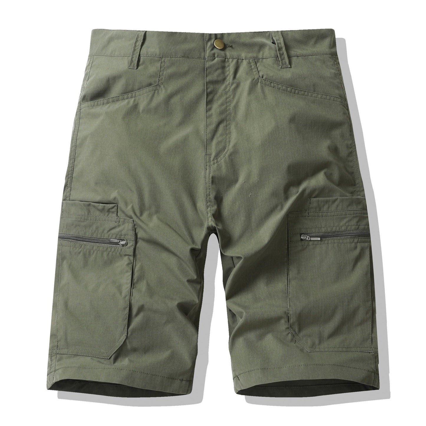 Men's Multi-Pocket Cargo Shorts Built Durable, Designed, front view