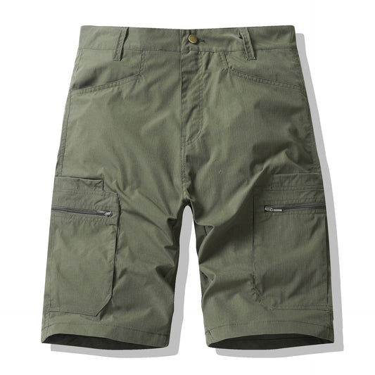 Men's Multi-Pocket Cargo Shorts Built Durable, Designed, front view