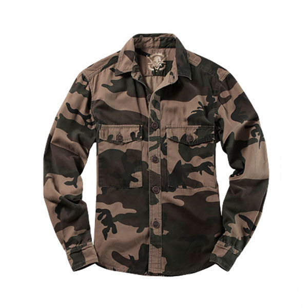 Kangoo Outdoor Camo Long Sleeve Shirt