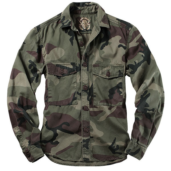 Kangoo Outdoor Camo Long Sleeve Shirt