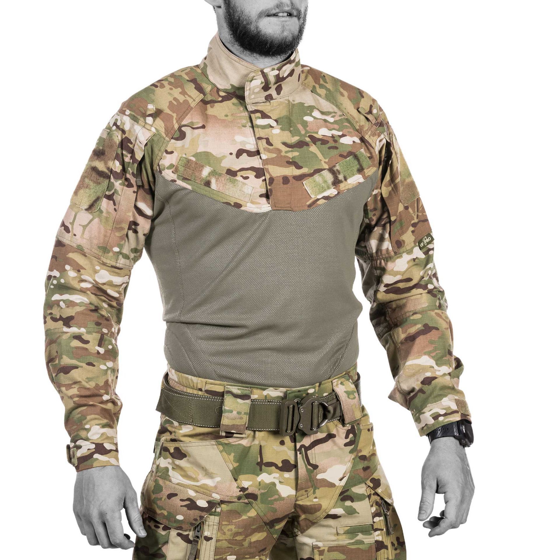 Men's Tactical Long Sleeve Shirt, front view