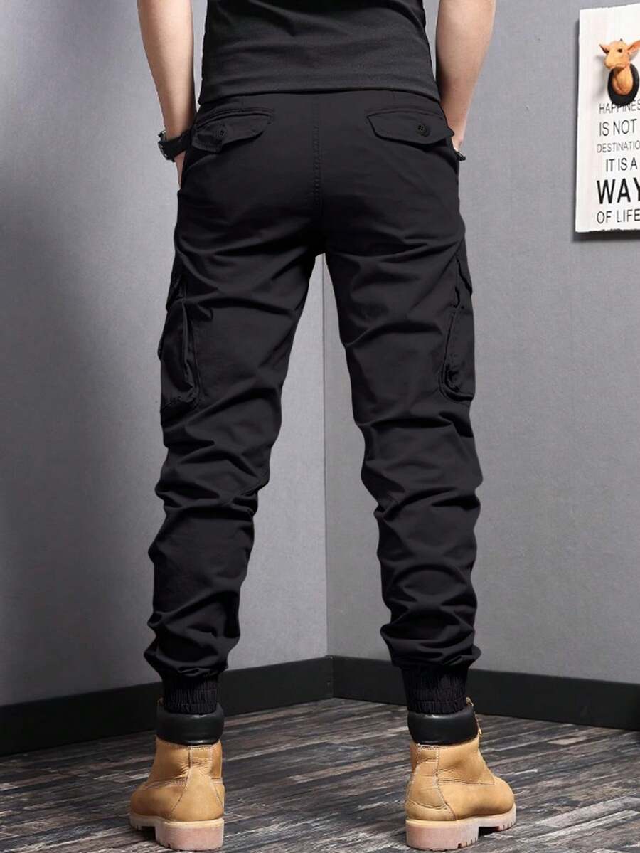 Men's Multi-Color Cargo Joggers Tactical Workwear