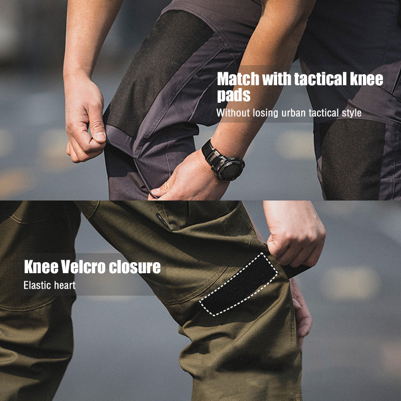 Men's Waterproof Ripstop Tactical Cargo Pants
