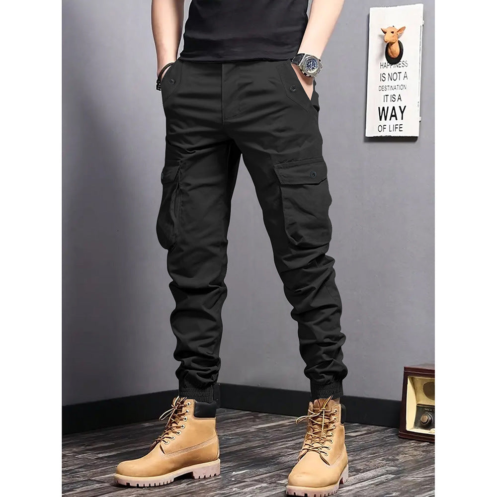 Men's Multi-Color Cargo Joggers Tactical Workwear