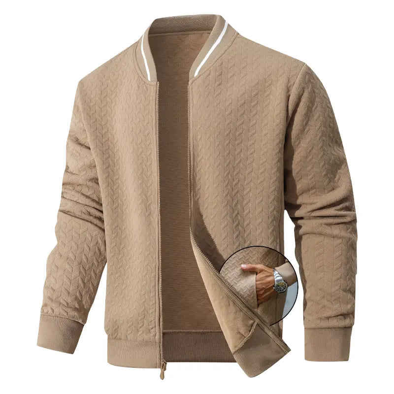 Men's Lightweight Varsity Flight Bomber Jacket