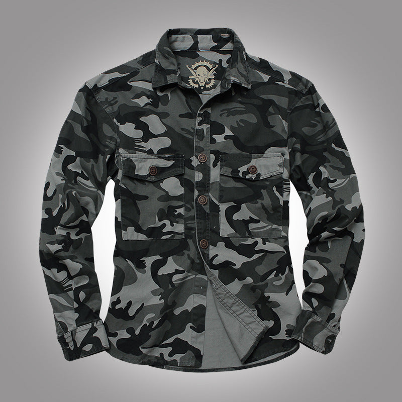 Kangoo Outdoor Camo Long Sleeve Shirt
