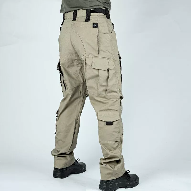 Men's Military Combat Multi-Pocket Cargo Pants