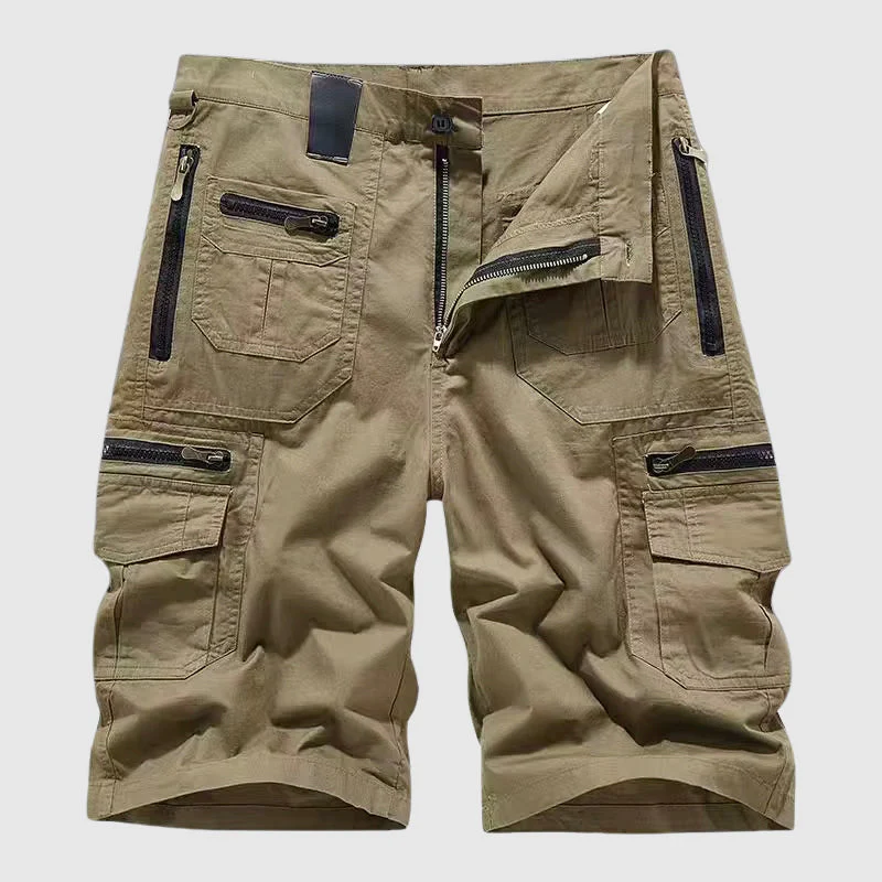 Men's Multi-Pocket Cargo Shorts, detail view