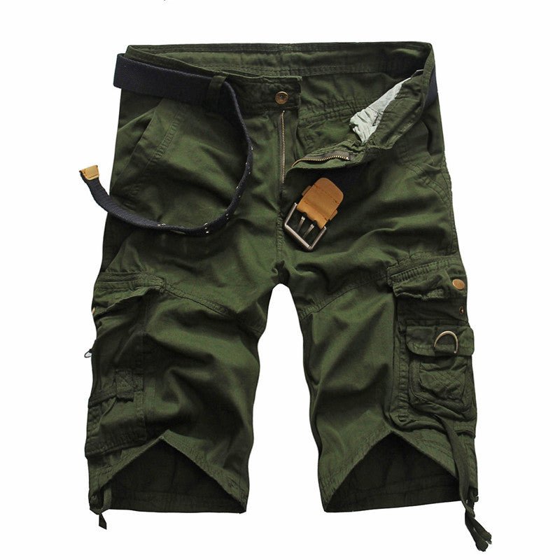 Men's Camouflage Summer Shorts, fabric detail