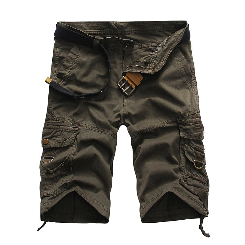 Men's Camouflage Summer Shorts, fit view