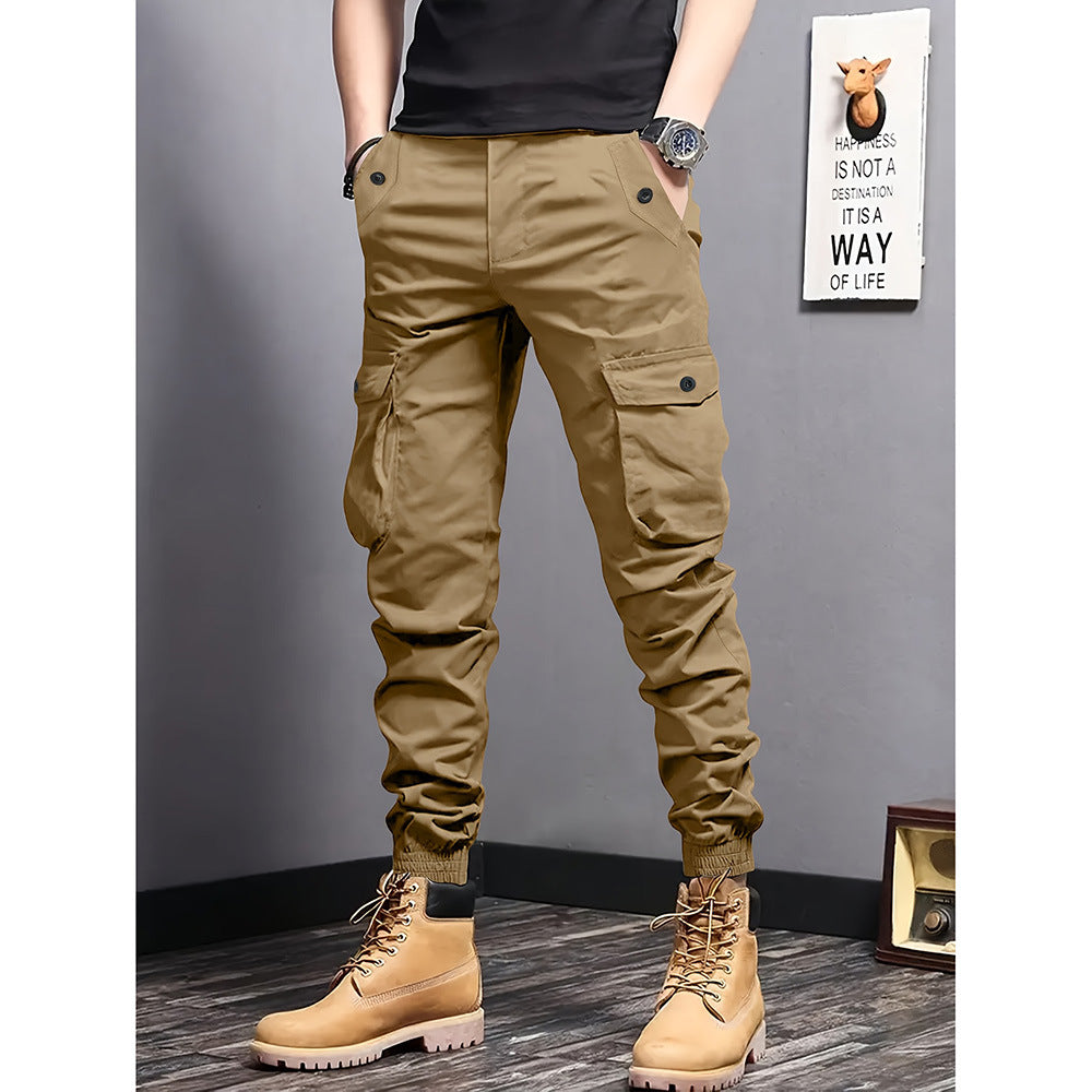 Men's Multi-Color Cargo Joggers Tactical Workwear