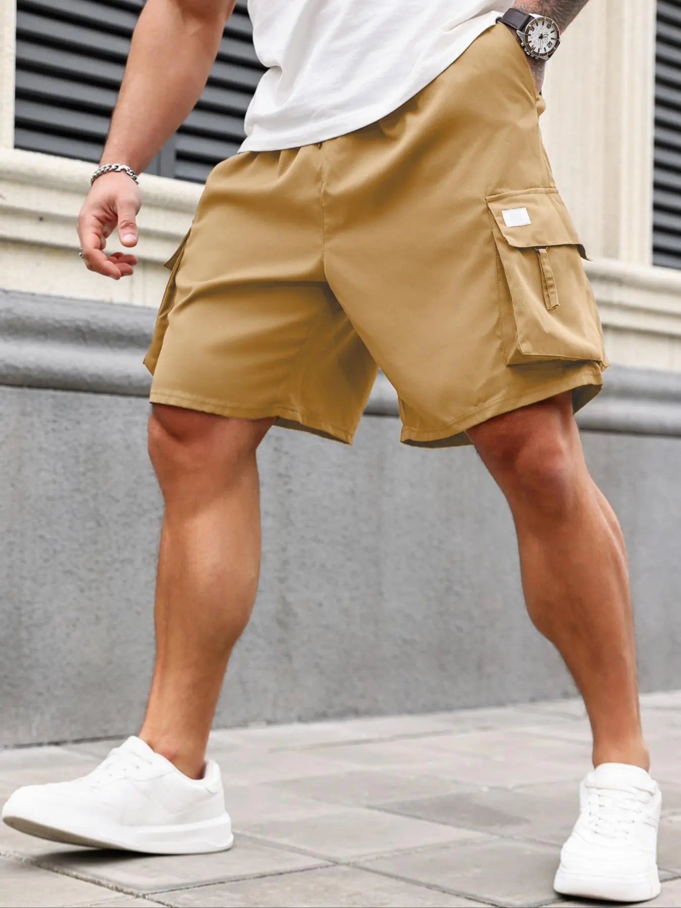 PLUS SIZE CARGO SHORTS
