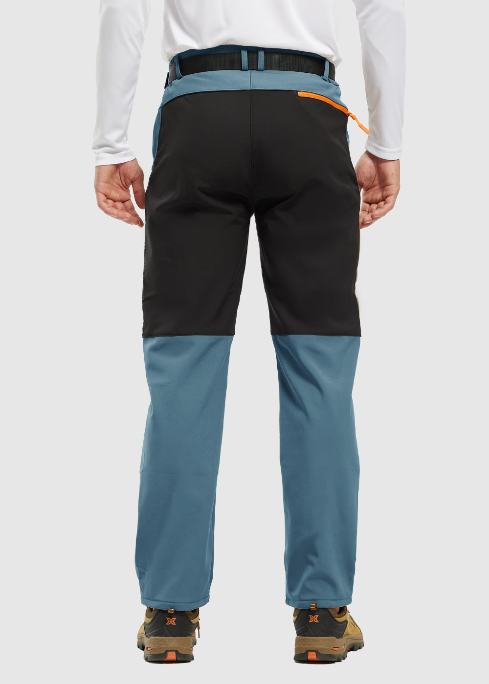 Men's Water-Resistant Fleece-Lined Snow Ski Pants, side view