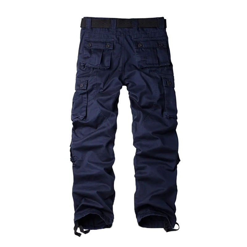 Men's Camo Multi-Pocket Cargo Pants