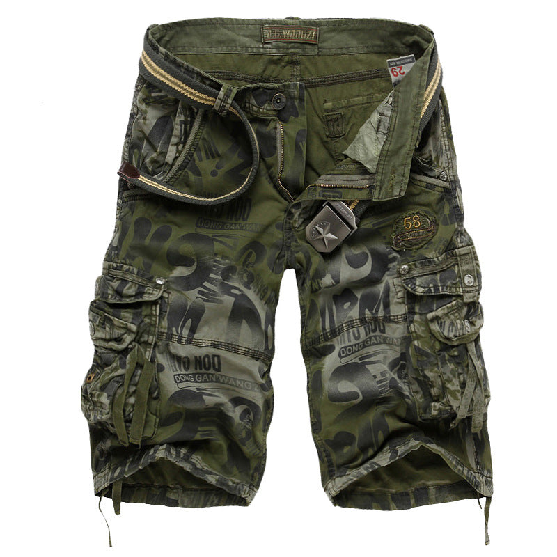 Men's Camouflage Cargo Shorts, color options