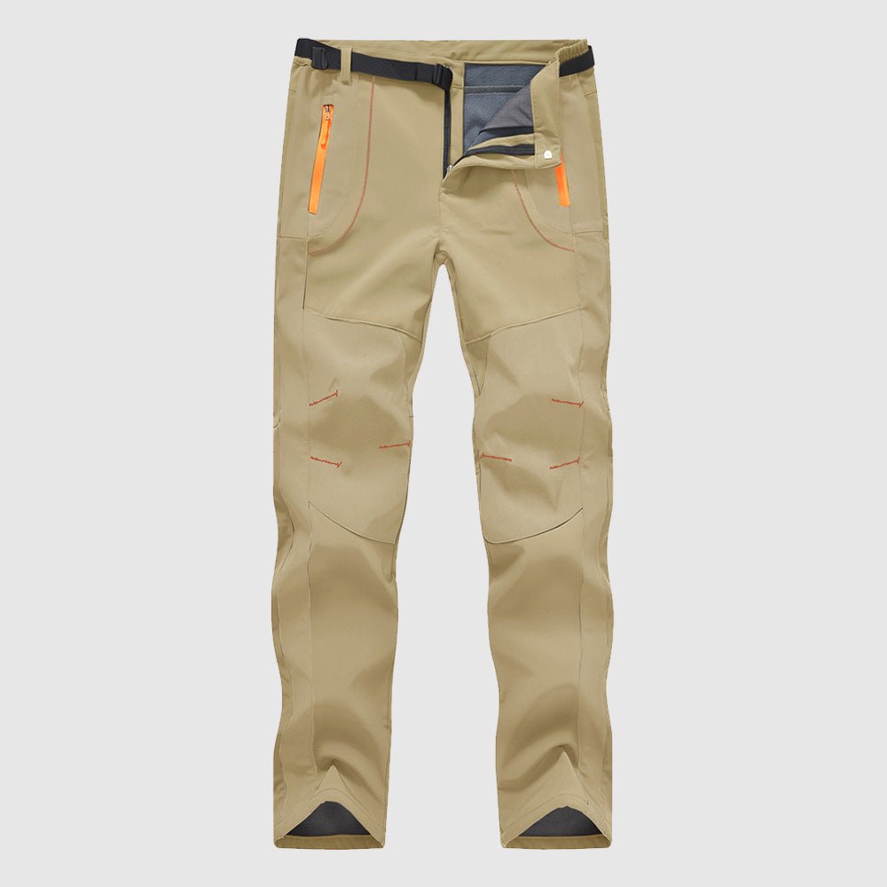 Men's Water-Resistant Fleece-Lined Snow Ski Pants, styling detail