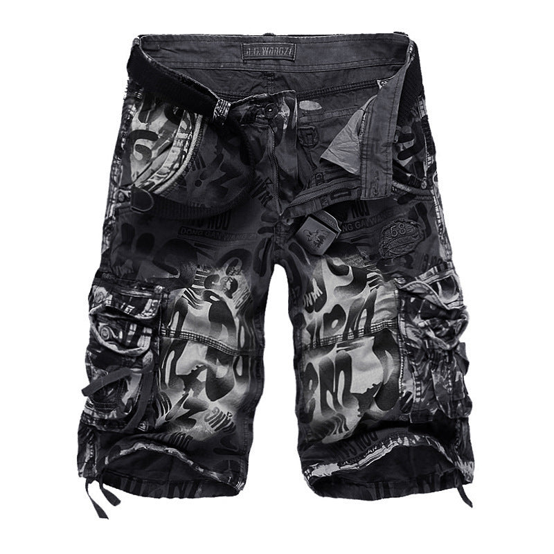 Kanoosport Men's Camouflage Cargo Shorts
