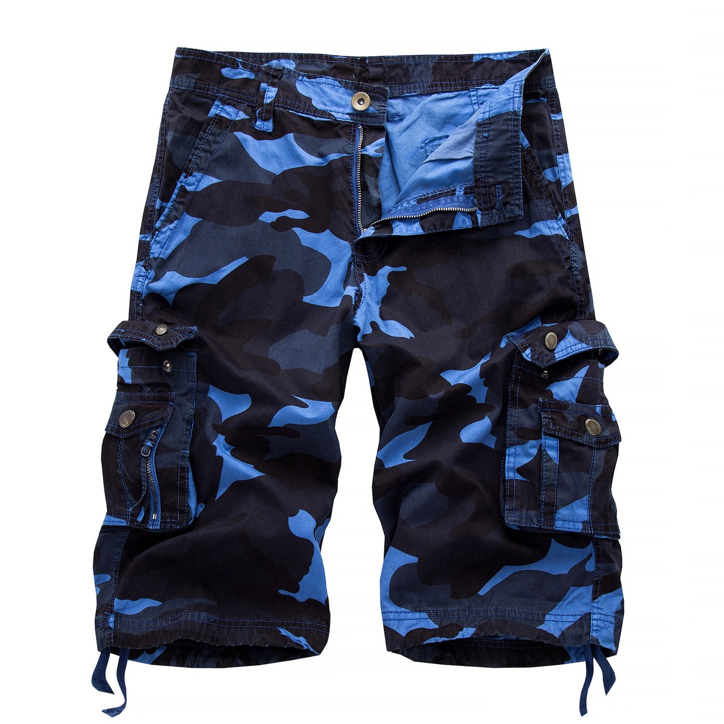 KangooSport Men's outdoor camouflage cargo shorts