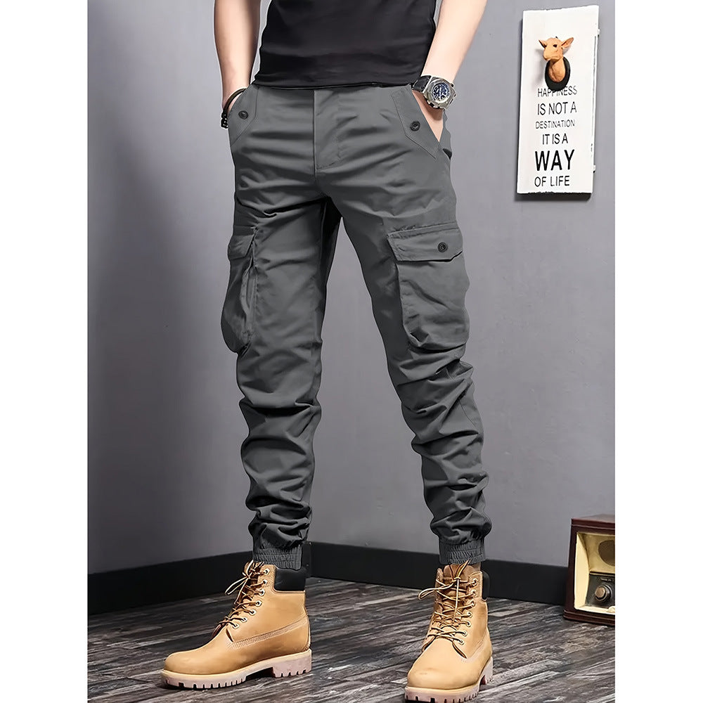 Men's Multi-Color Cargo Joggers Tactical Workwear