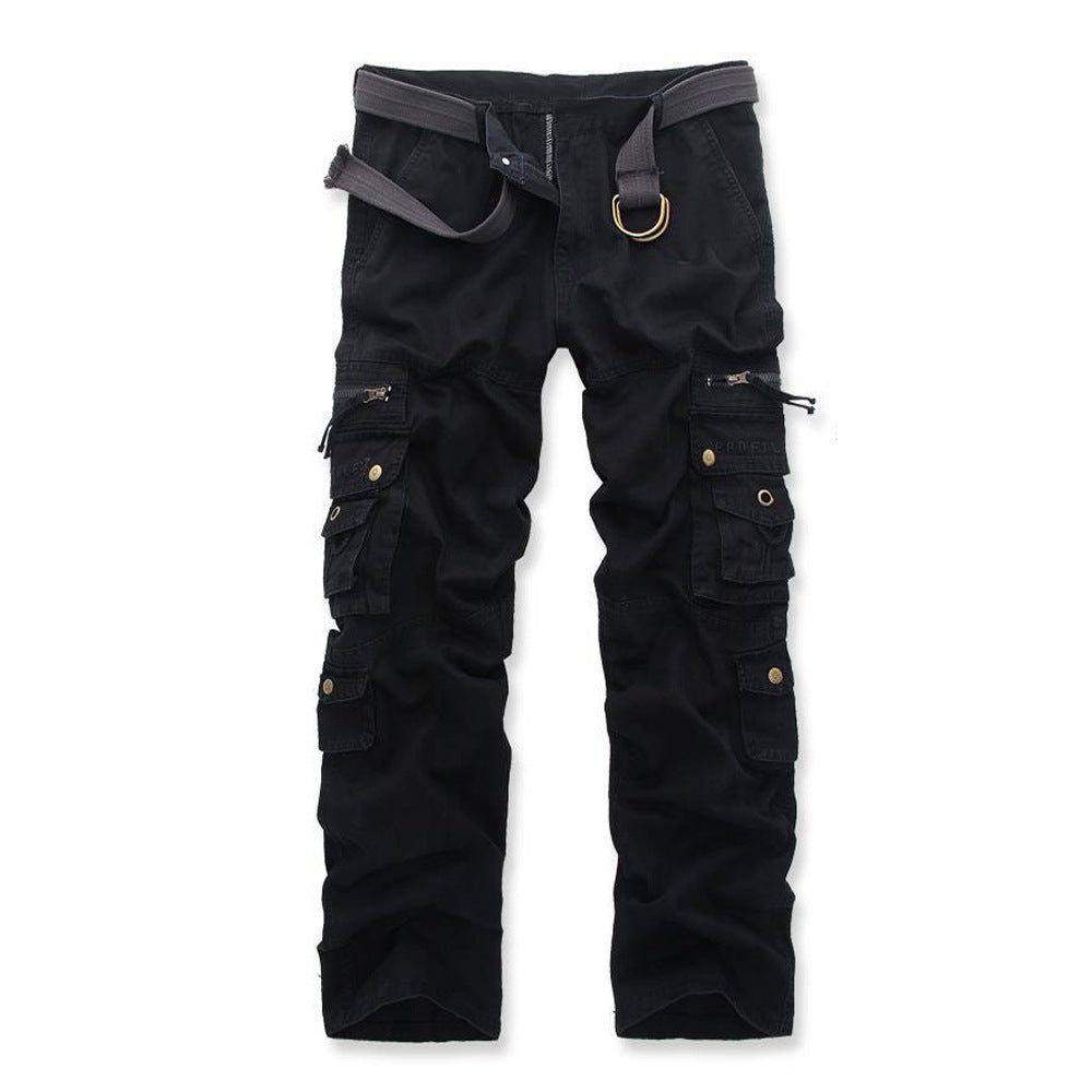 Men's Cotton Twill Cargo Pants, side view