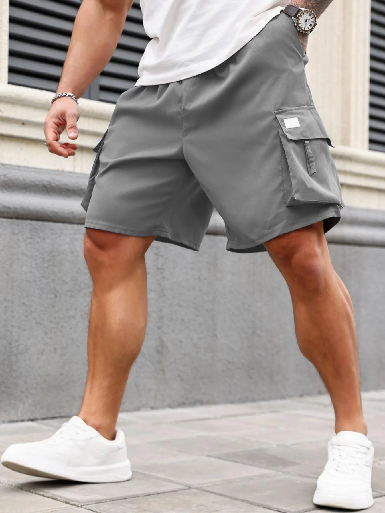 PLUS SIZE CARGO SHORTS