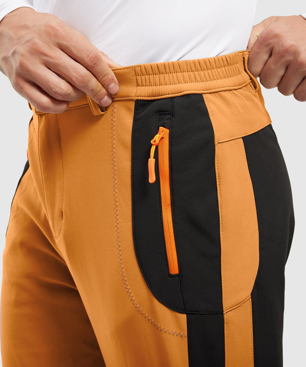 Men's Water-Resistant Fleece-Lined Snow Ski Pants, styling detail